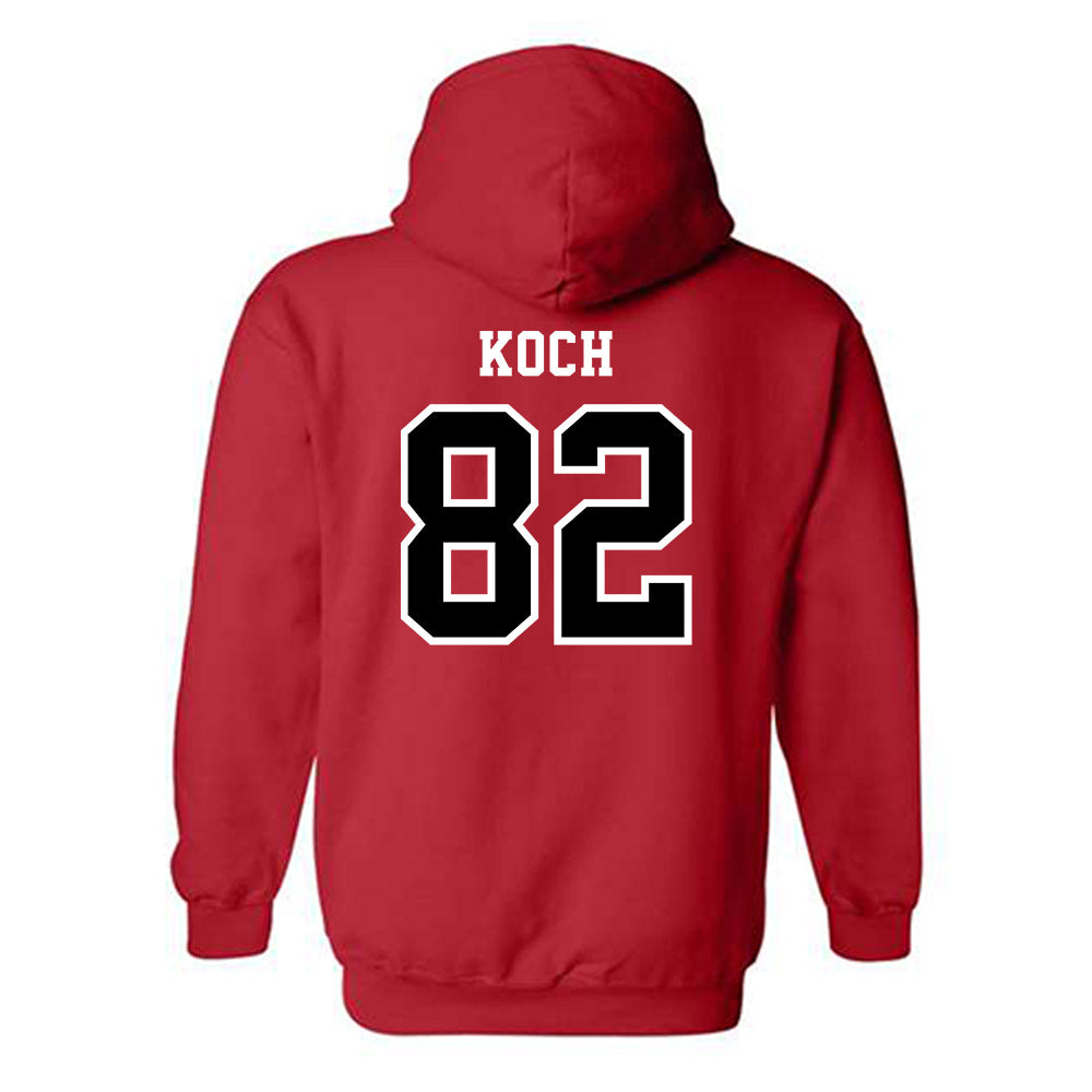 Marist - NCAA Football : Lawson Koch - Classic Shersey Hooded Sweatshirt-1