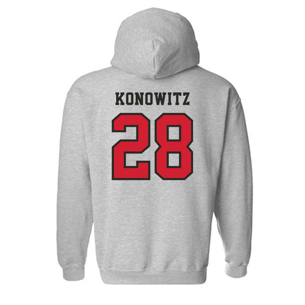 Marist - NCAA Men's Lacrosse : Jayce Konowitz - Classic Shersey Hooded Sweatshirt-1