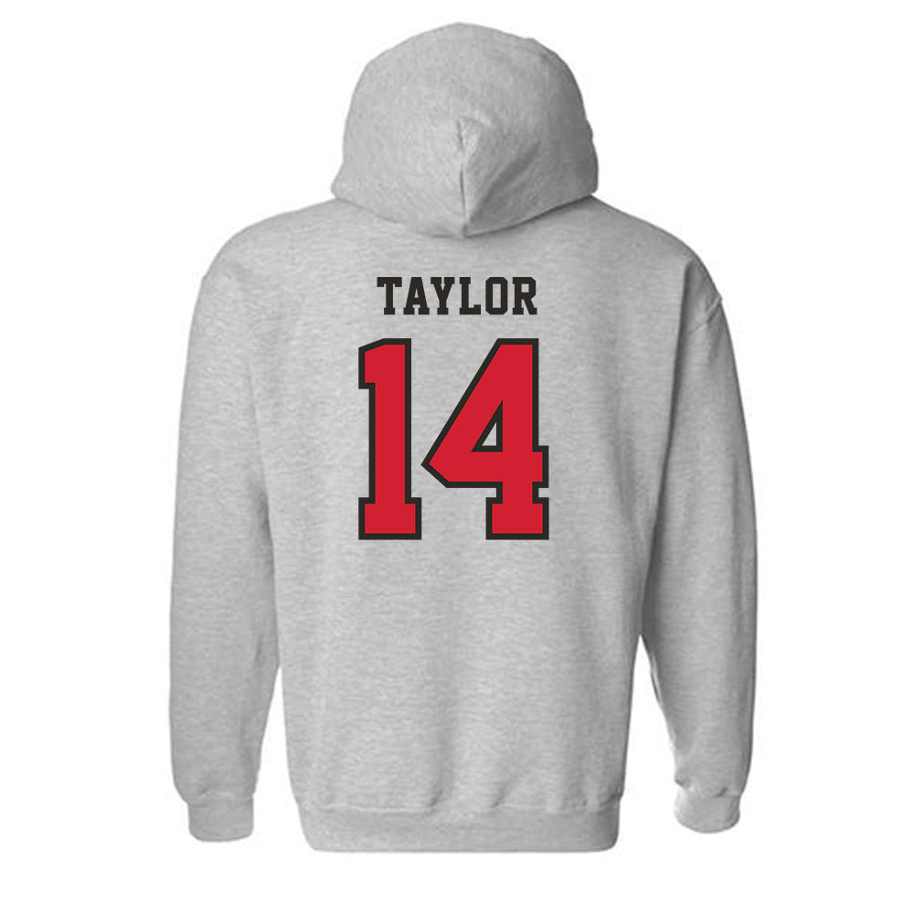 Marist - NCAA Football : Jayden Taylor - Classic Shersey Hooded Sweatshirt-1