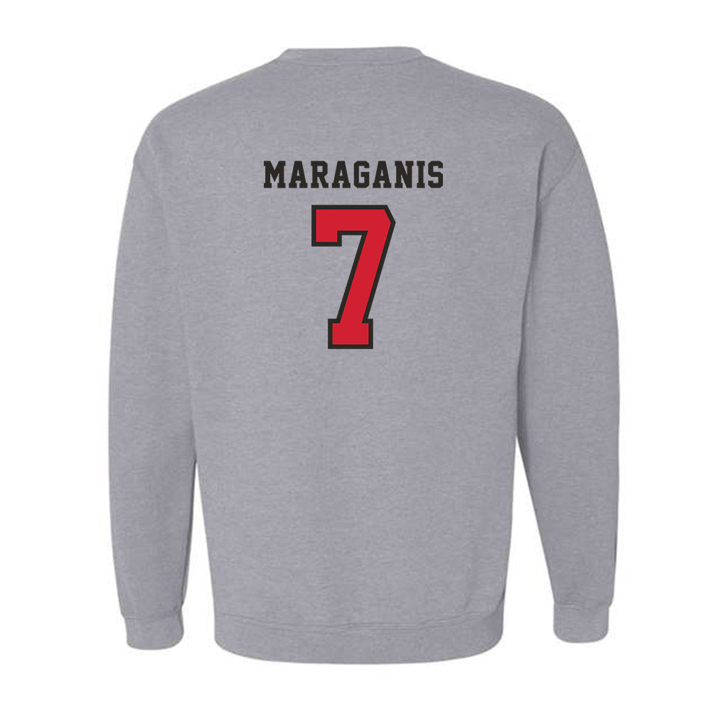 Marist - NCAA Men's Lacrosse : Charles Maraganis - Classic Shersey Crewneck Sweatshirt-1