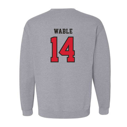 Marist - NCAA Men's Lacrosse : Jack Wable - Classic Shersey Crewneck Sweatshirt-1