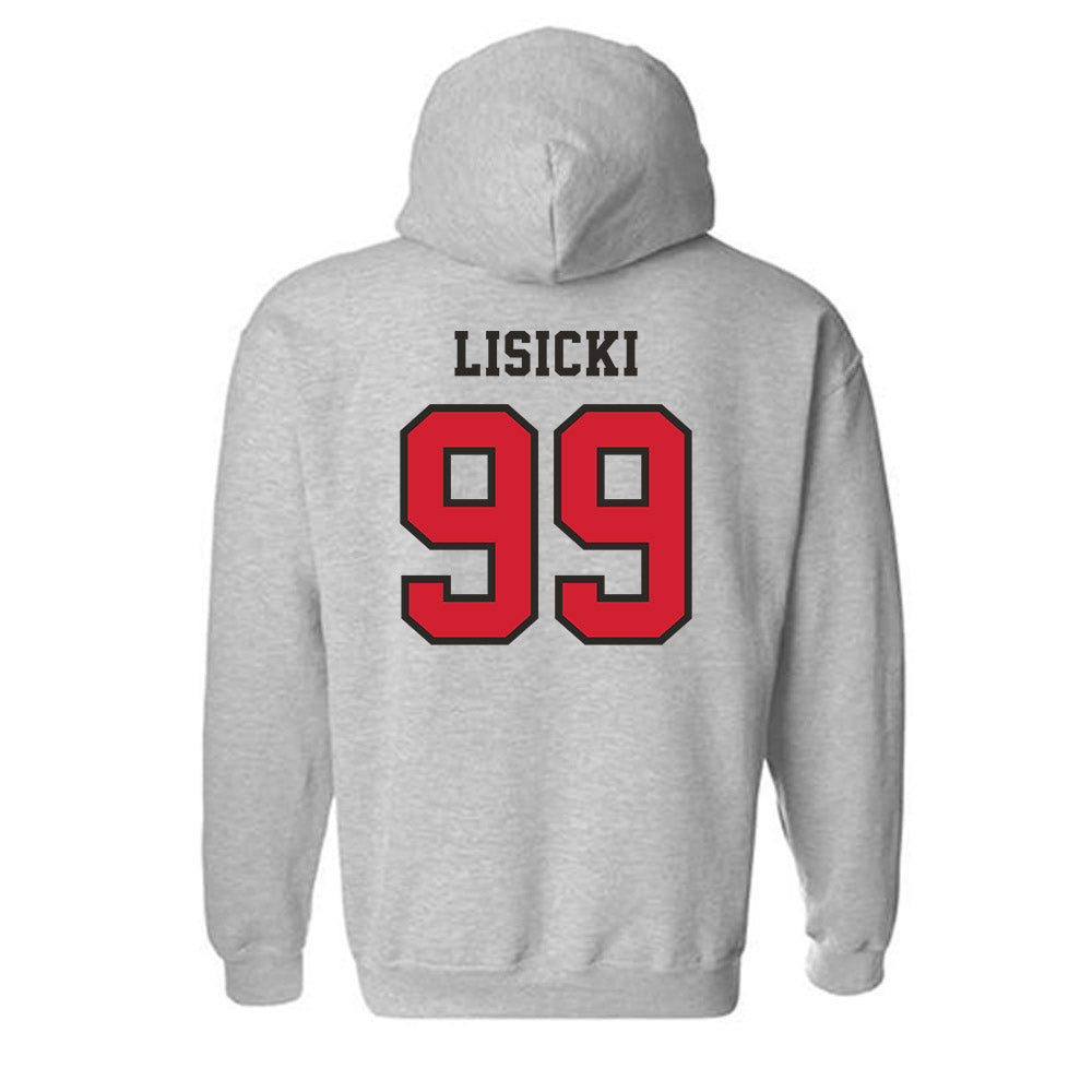 Marist - NCAA Football : Jake Lisicki - Classic Shersey Hooded Sweatshirt-1