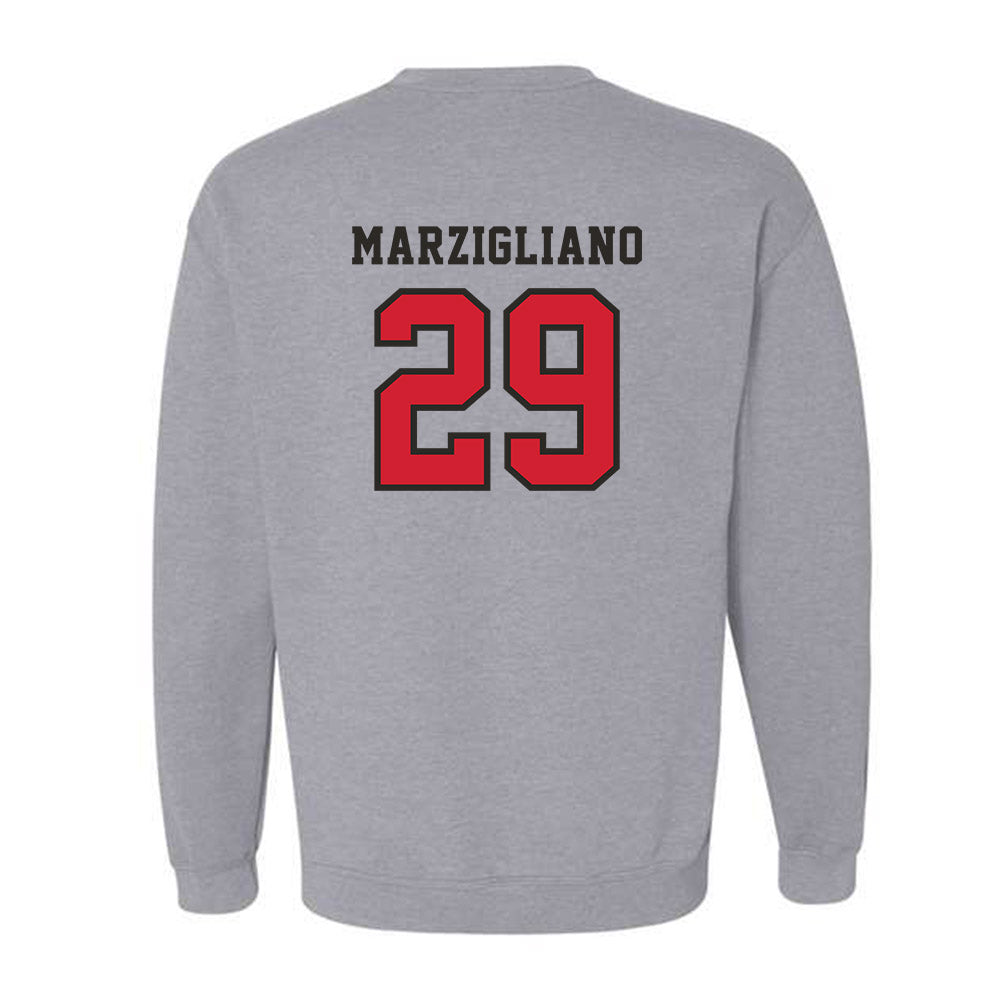 Marist - NCAA Men's Lacrosse : Gavin Marzigliano - Classic Shersey Crewneck Sweatshirt-1