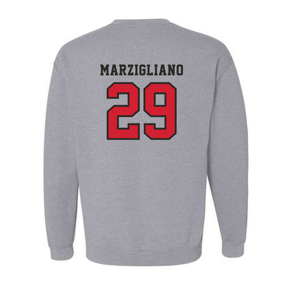 Marist - NCAA Men's Lacrosse : Gavin Marzigliano - Classic Shersey Crewneck Sweatshirt-1