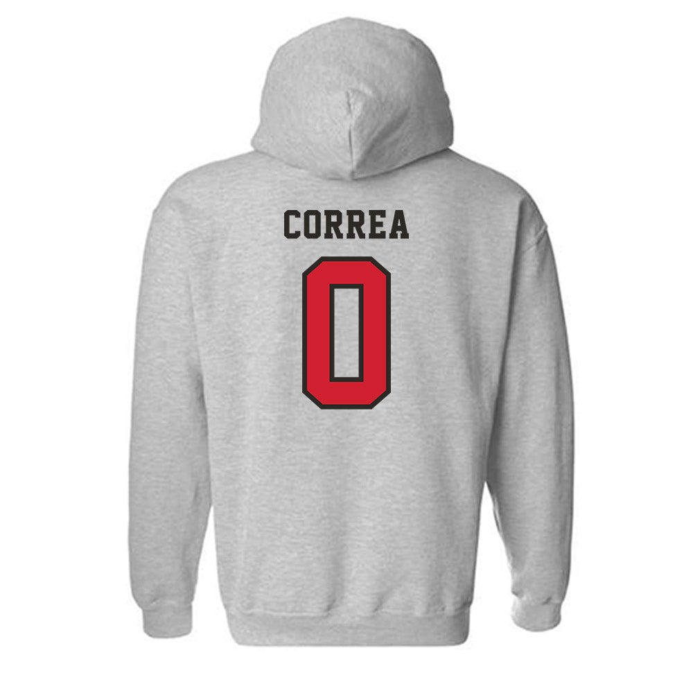 Marist - NCAA Football : Santino Correa - Classic Shersey Hooded Sweatshirt-1