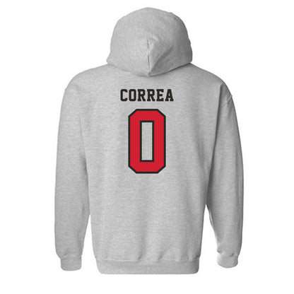 Marist - NCAA Football : Santino Correa - Classic Shersey Hooded Sweatshirt-1