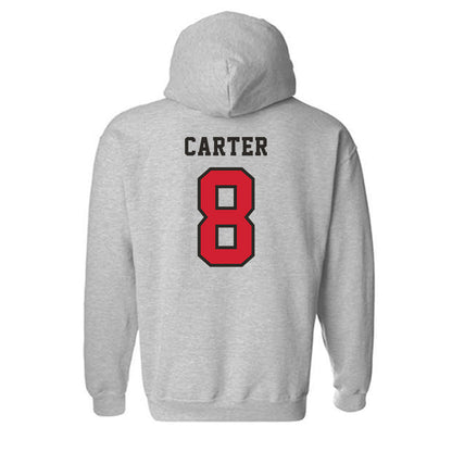 Marist - NCAA Football : Garrett Carter - Classic Shersey Hooded Sweatshirt-1