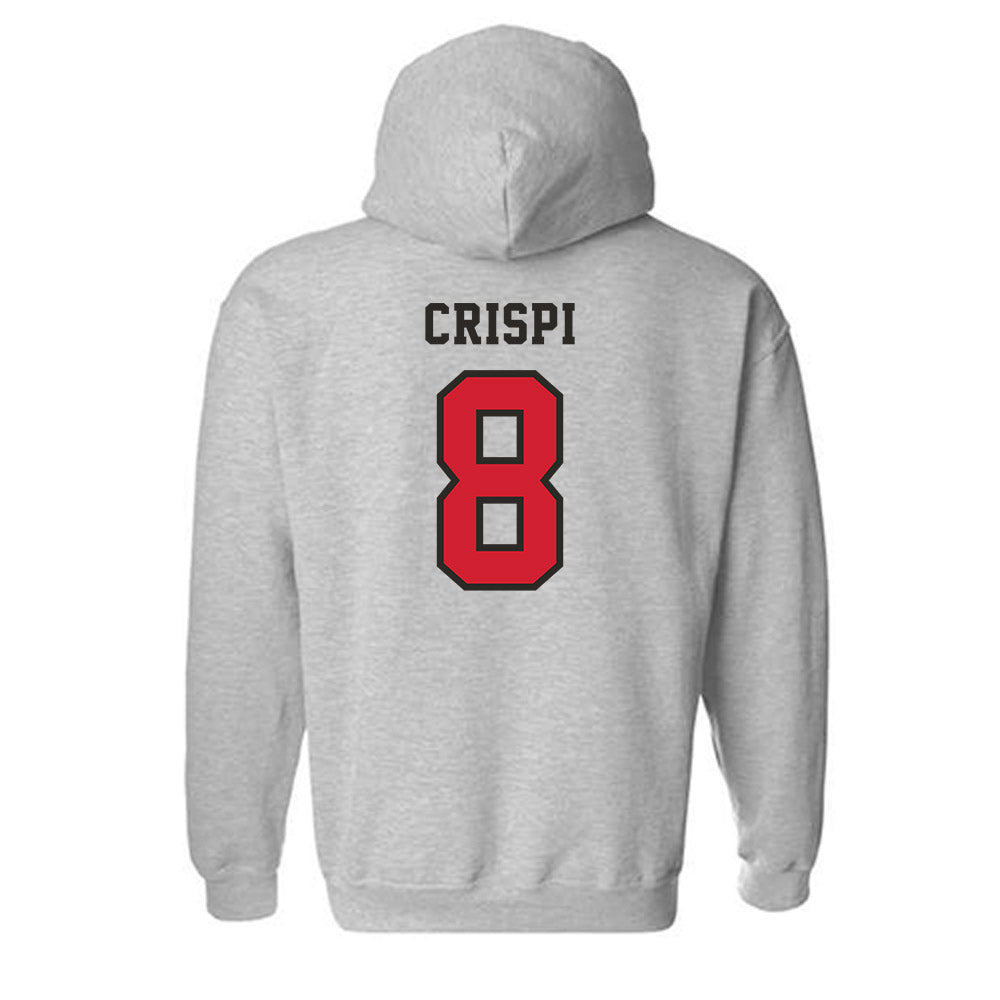 Marist - NCAA Men's Lacrosse : Vincent Crispi - Classic Shersey Hooded Sweatshirt-1