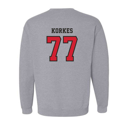 Marist - NCAA Football : Ethan Korkes - Classic Shersey Crewneck Sweatshirt-1