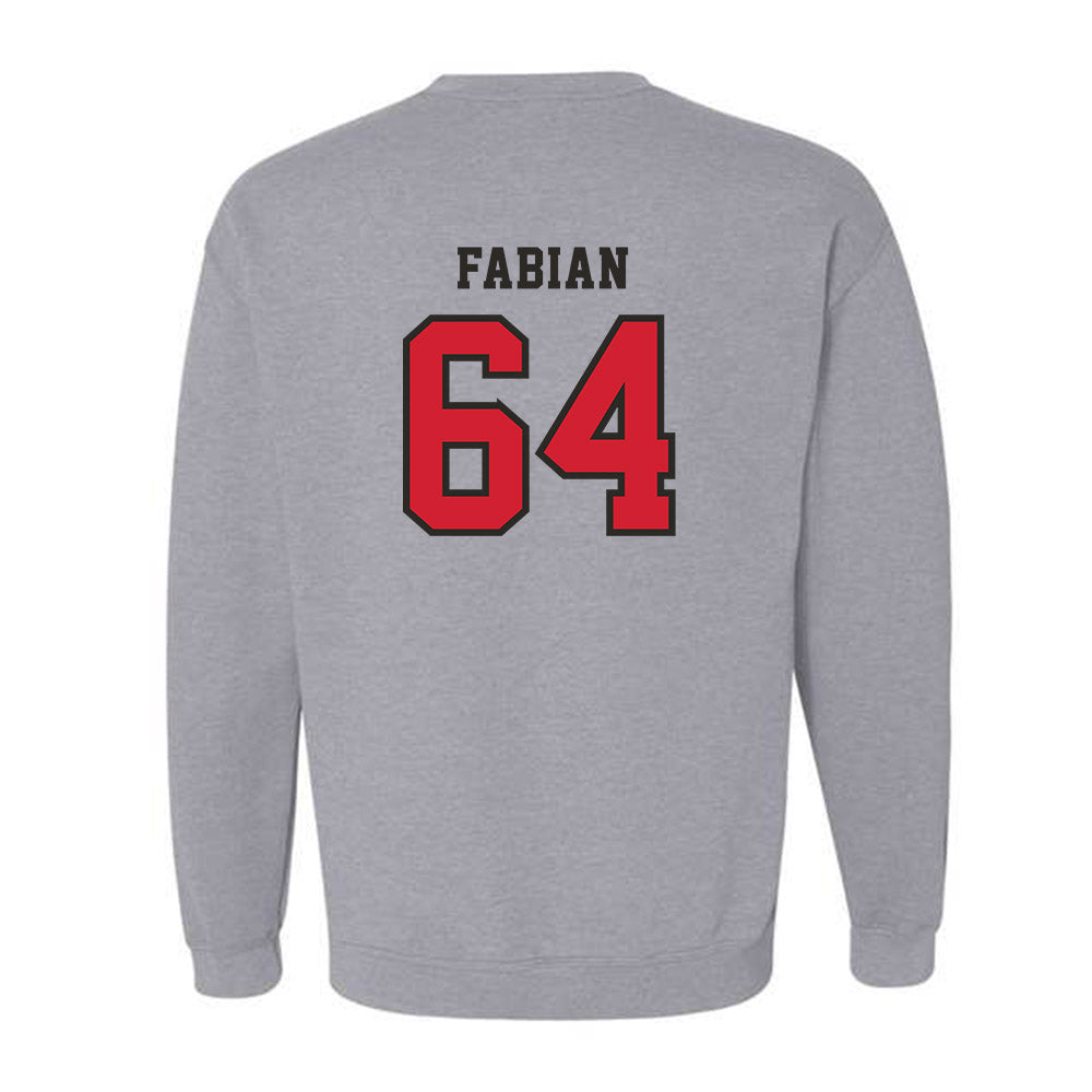 Marist - NCAA Football : Jake Fabian - Classic Shersey Crewneck Sweatshirt-1