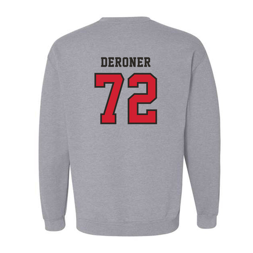 Marist - NCAA Football : Carson DeRoner - Classic Shersey Crewneck Sweatshirt-1