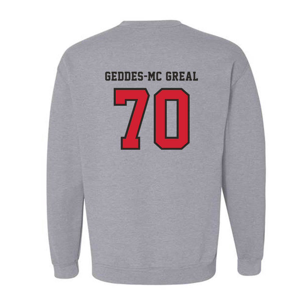 Marist - NCAA Football : Dylan Geddes-Mc Greal - Classic Shersey Crewneck Sweatshirt-1