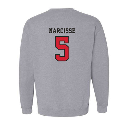 Marist - NCAA Football : Lamont Narcisse - Classic Shersey Crewneck Sweatshirt-1