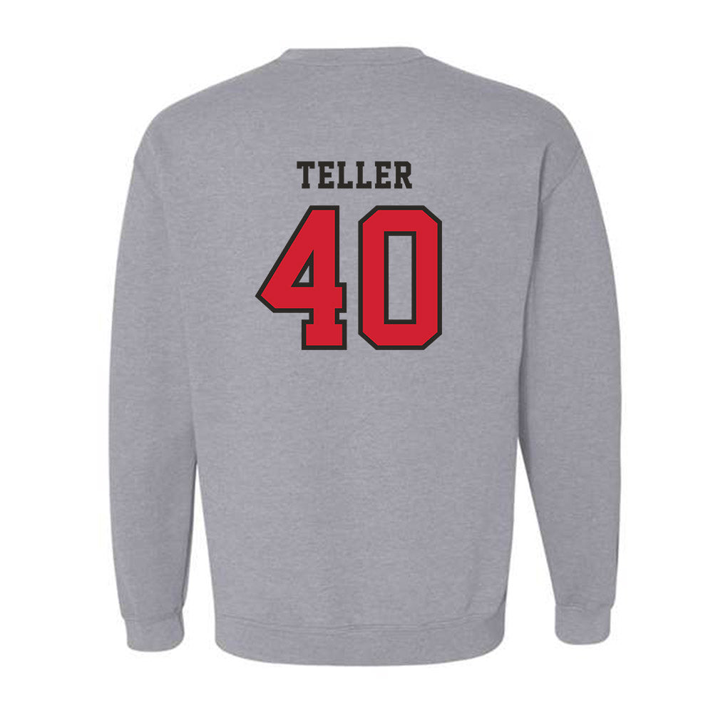 Marist - NCAA Football : Jack Teller - Classic Shersey Crewneck Sweatshirt-1