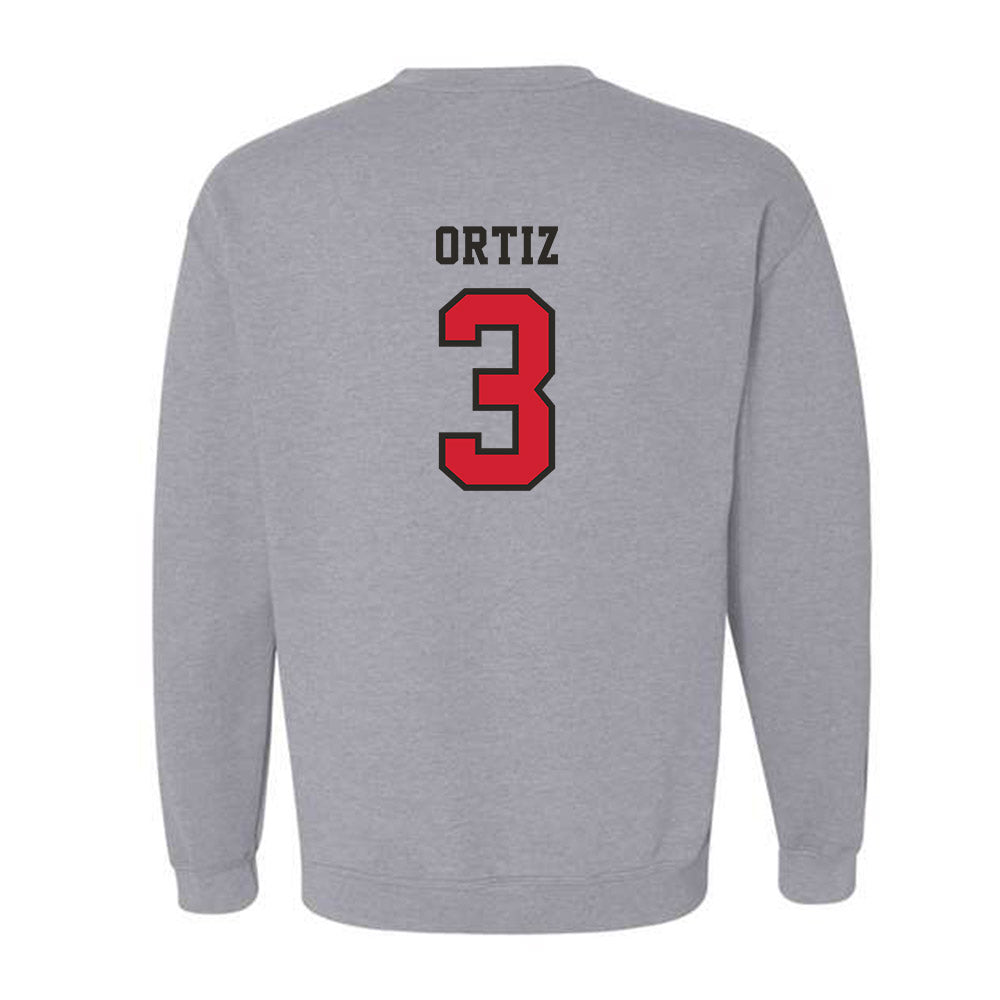 Marist - NCAA Men's Soccer : Ethan Ortiz - Classic Shersey Crewneck Sweatshirt-1