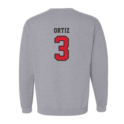 Marist - NCAA Men's Soccer : Ethan Ortiz - Classic Shersey Crewneck Sweatshirt-1