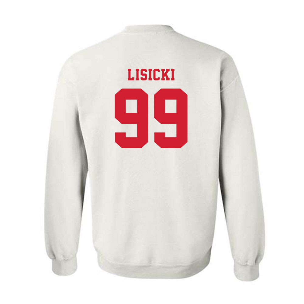 Marist - NCAA Football : Jake Lisicki - Classic Shersey Crewneck Sweatshirt-1
