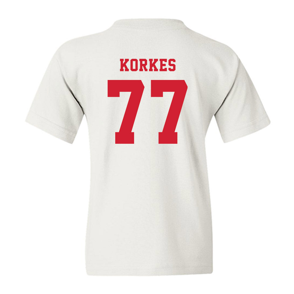 Marist - NCAA Football : Ethan Korkes - Classic Shersey Youth T-Shirt-1