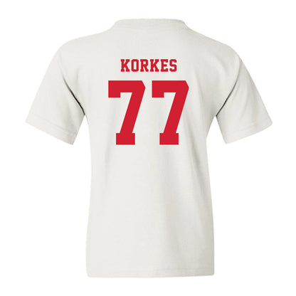 Marist - NCAA Football : Ethan Korkes - Classic Shersey Youth T-Shirt-1