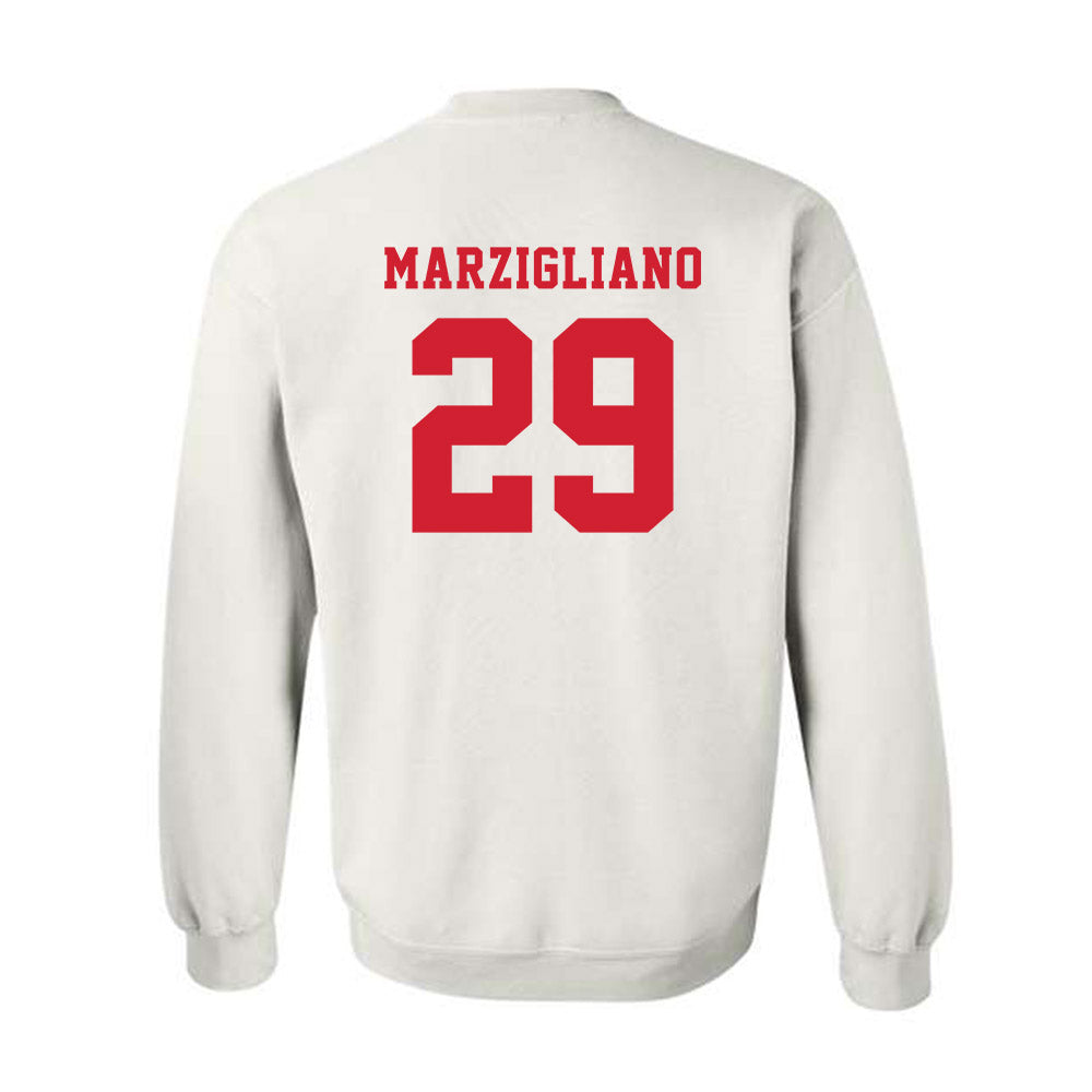 Marist - NCAA Men's Lacrosse : Gavin Marzigliano - Classic Shersey Crewneck Sweatshirt-1