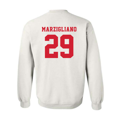 Marist - NCAA Men's Lacrosse : Gavin Marzigliano - Classic Shersey Crewneck Sweatshirt-1