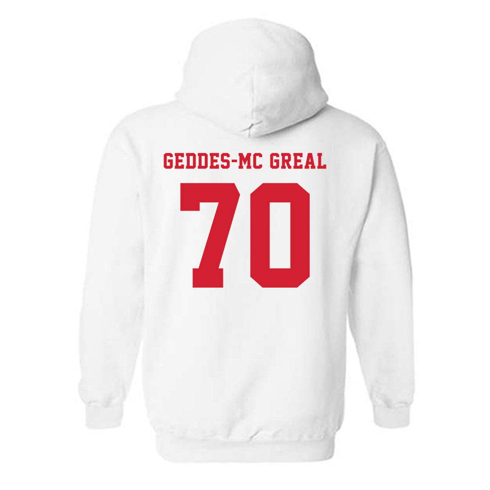 Marist - NCAA Football : Dylan Geddes-Mc Greal - Classic Shersey Hooded Sweatshirt-1
