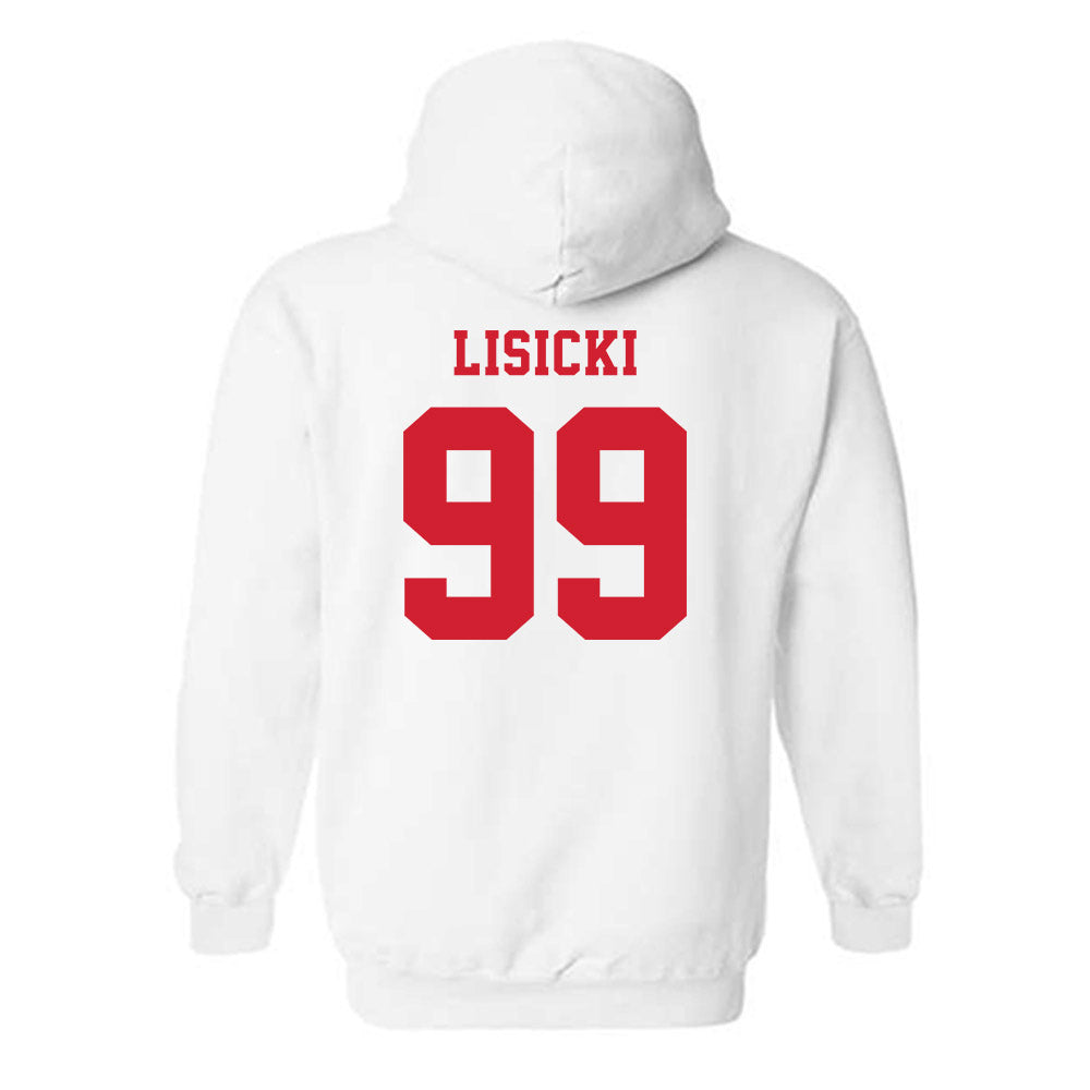 Marist - NCAA Football : Jake Lisicki - Classic Shersey Hooded Sweatshirt-1