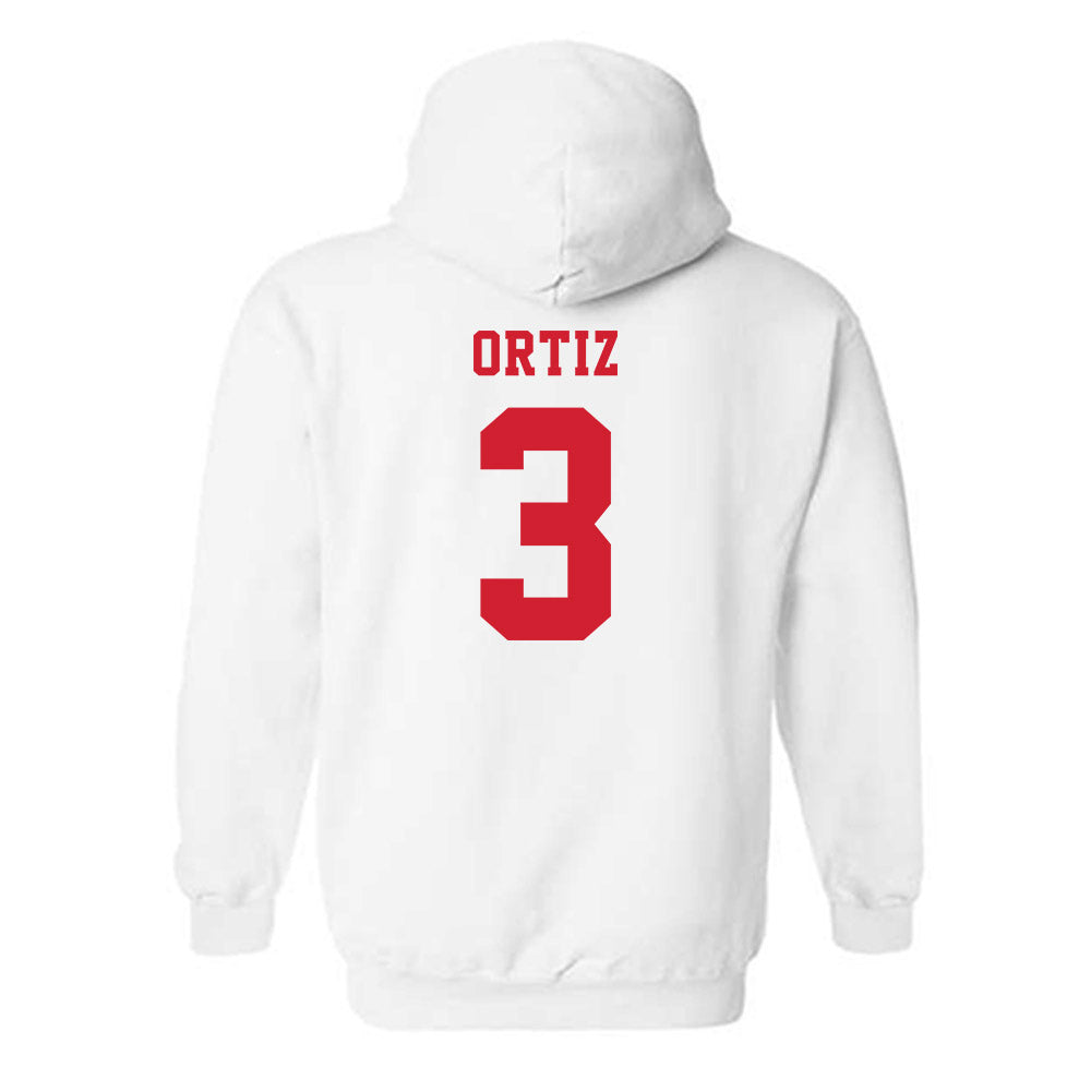 Marist - NCAA Men's Soccer : Ethan Ortiz - Classic Shersey Hooded Sweatshirt-1