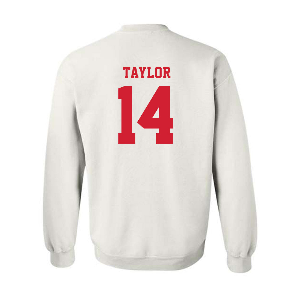 Marist - NCAA Football : Jayden Taylor - Classic Shersey Crewneck Sweatshirt-1
