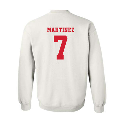 Marist - NCAA Football : Lance Martinez - Classic Shersey Crewneck Sweatshirt-1