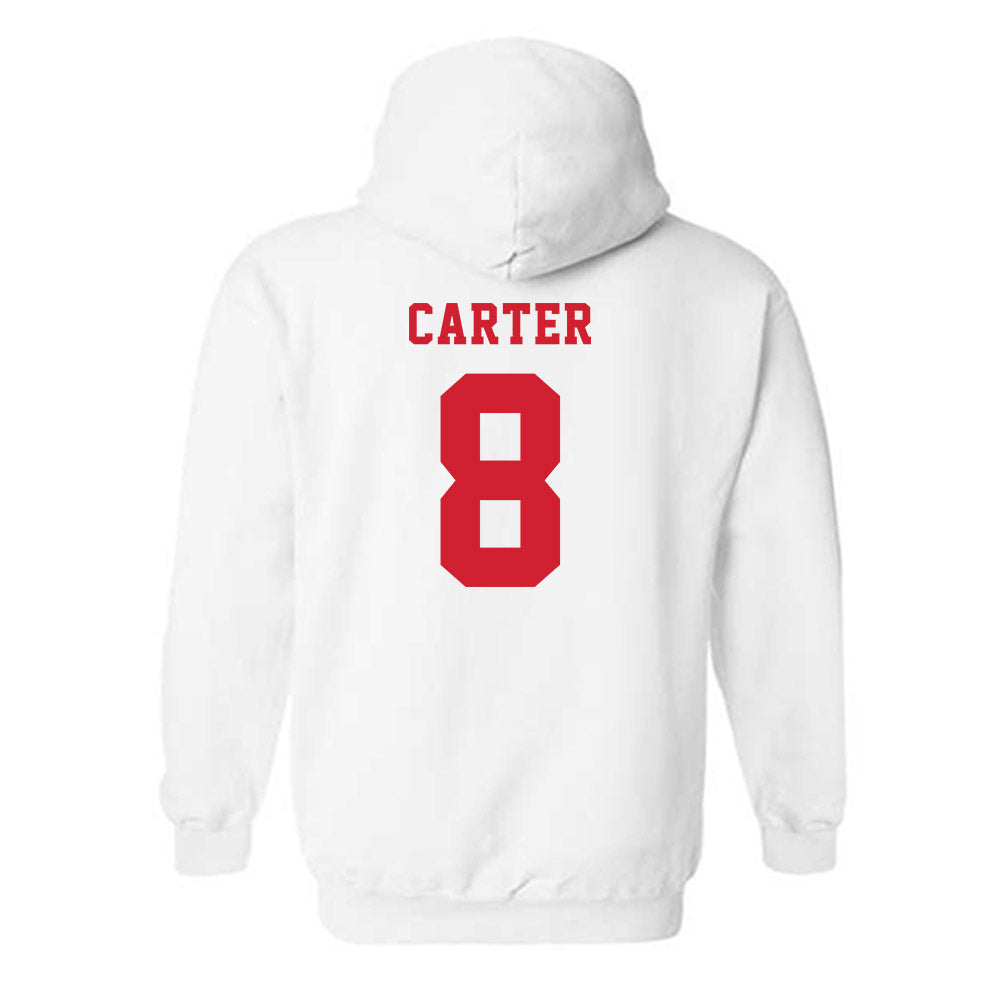 Marist - NCAA Football : Garrett Carter - Classic Shersey Hooded Sweatshirt-1