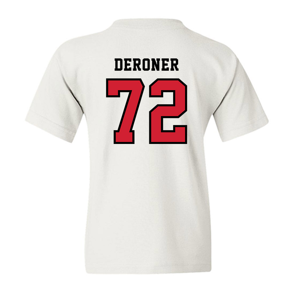 Marist - NCAA Football : Carson DeRoner - Classic Shersey Youth T-Shirt-1