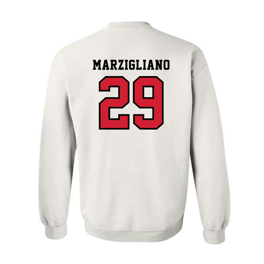 Marist - NCAA Men's Lacrosse : Gavin Marzigliano - Classic Shersey Crewneck Sweatshirt-1