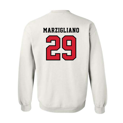 Marist - NCAA Men's Lacrosse : Gavin Marzigliano - Classic Shersey Crewneck Sweatshirt-1