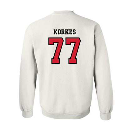 Marist - NCAA Football : Ethan Korkes - Classic Shersey Crewneck Sweatshirt-1