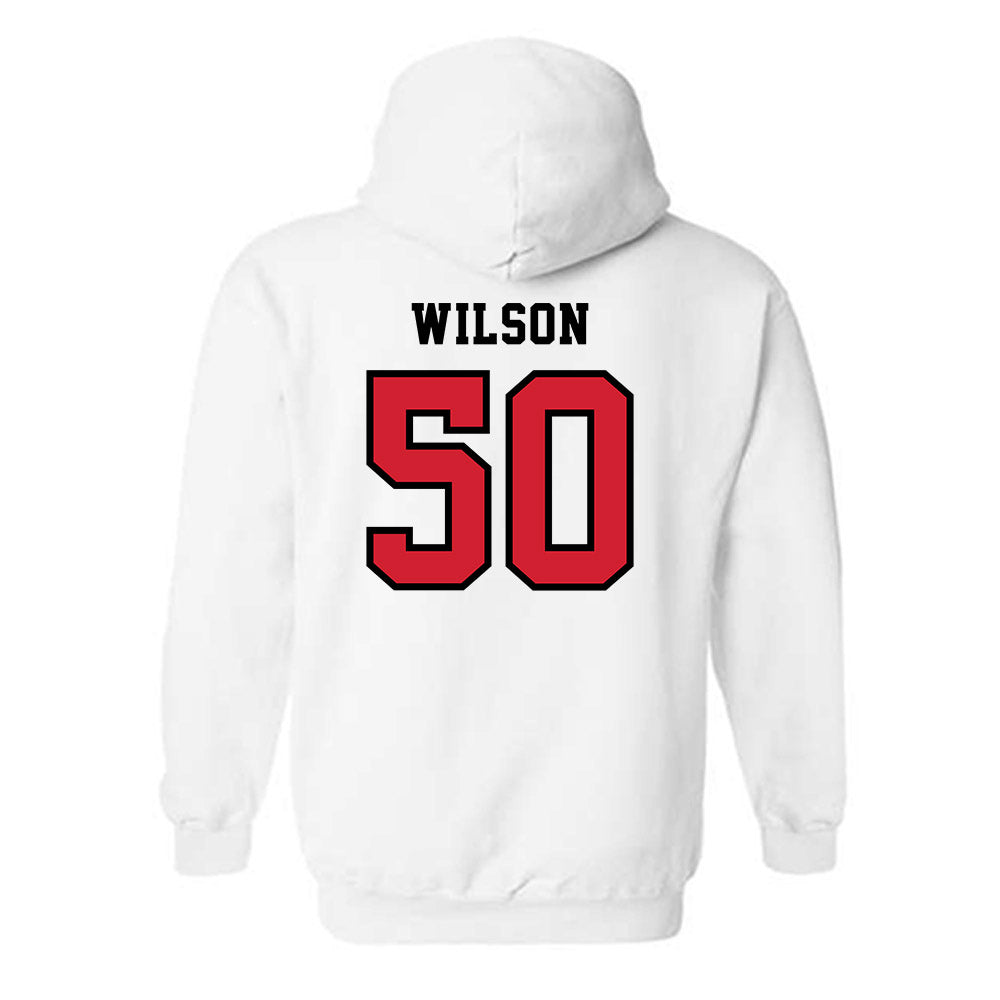 Marist - NCAA Football : Trevor Wilson - Classic Shersey Hooded Sweatshirt-1