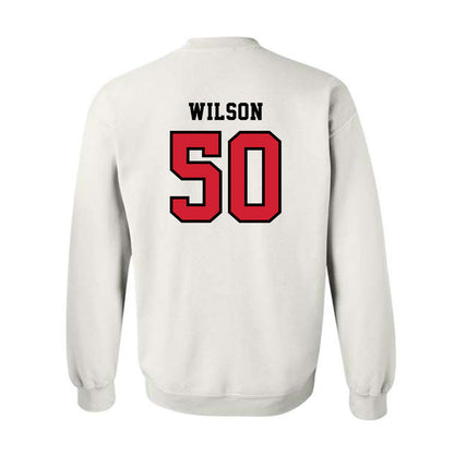 Marist - NCAA Football : Trevor Wilson - Classic Shersey Crewneck Sweatshirt-1