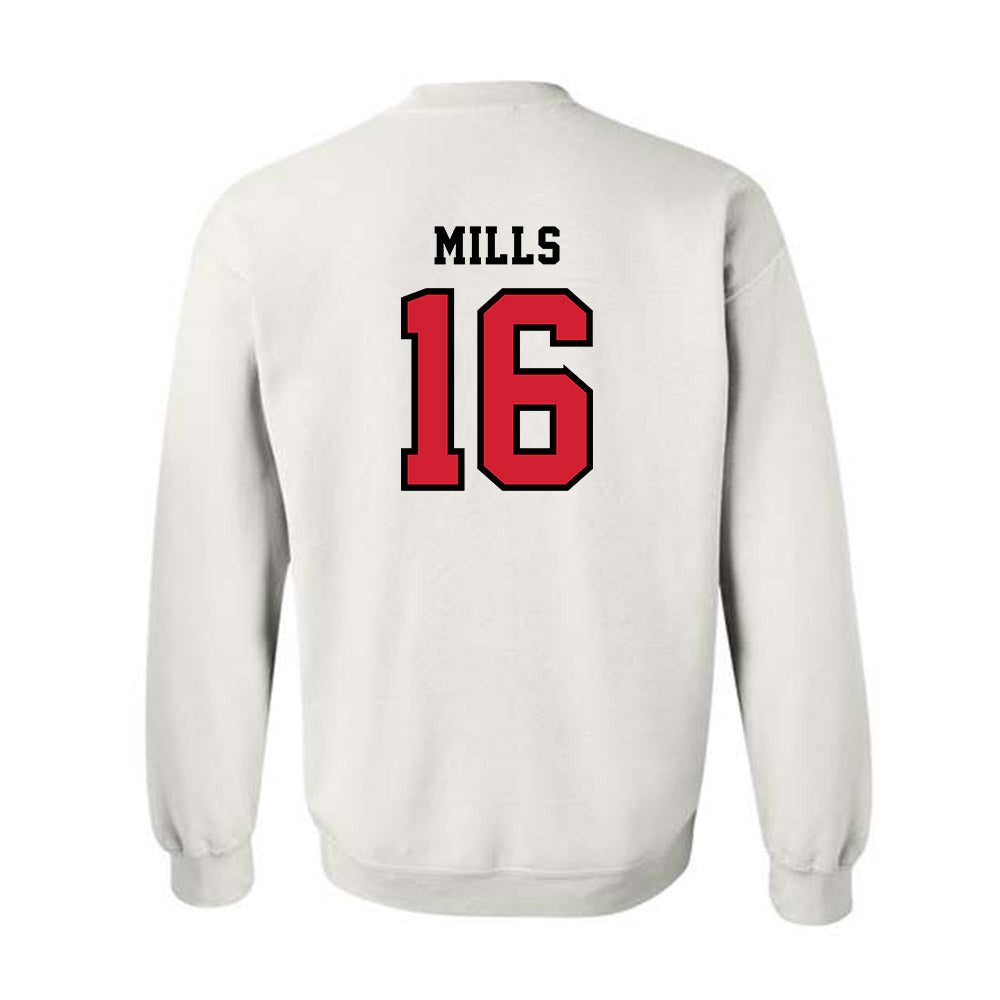 Marist - NCAA Men's Soccer : Benjamin Mills - Classic Shersey Crewneck Sweatshirt-1