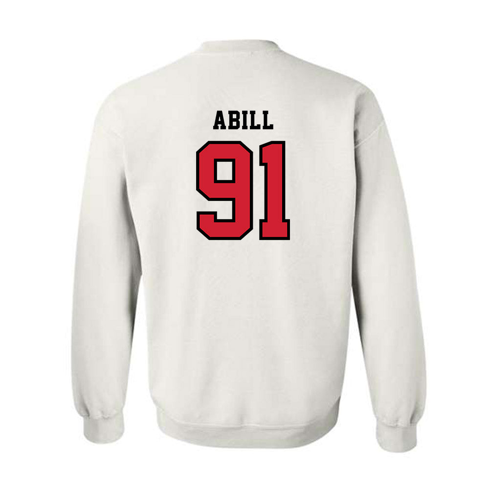 Marist - NCAA Football : Joseph Abill - Classic Shersey Crewneck Sweatshirt-1