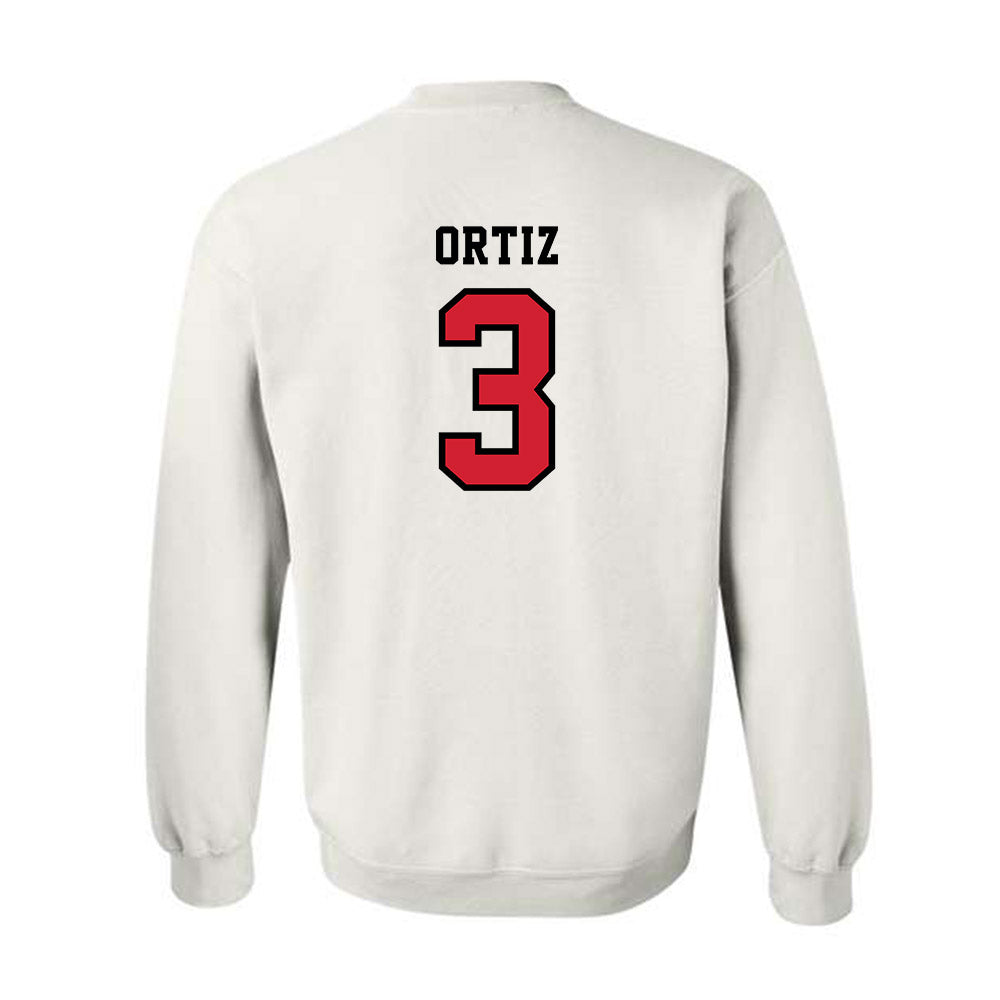 Marist - NCAA Men's Soccer : Ethan Ortiz - Classic Shersey Crewneck Sweatshirt-1