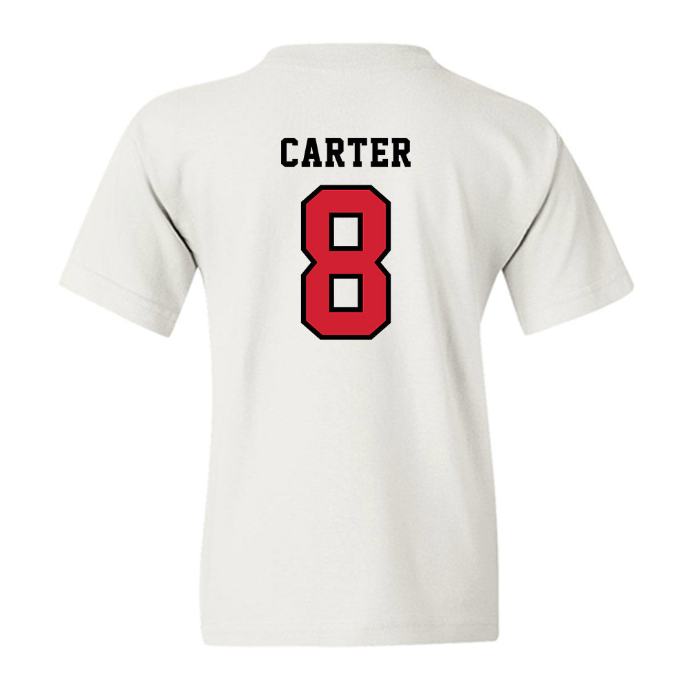 Marist - NCAA Football : Garrett Carter - Classic Shersey Youth T-Shirt-1