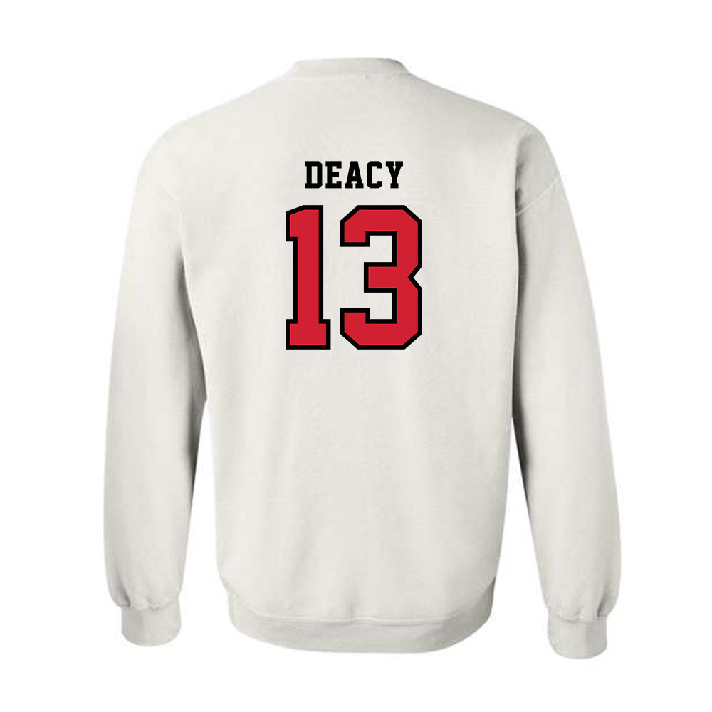 Marist - NCAA Men's Lacrosse : Jake Deacy - Classic Shersey Crewneck Sweatshirt-1