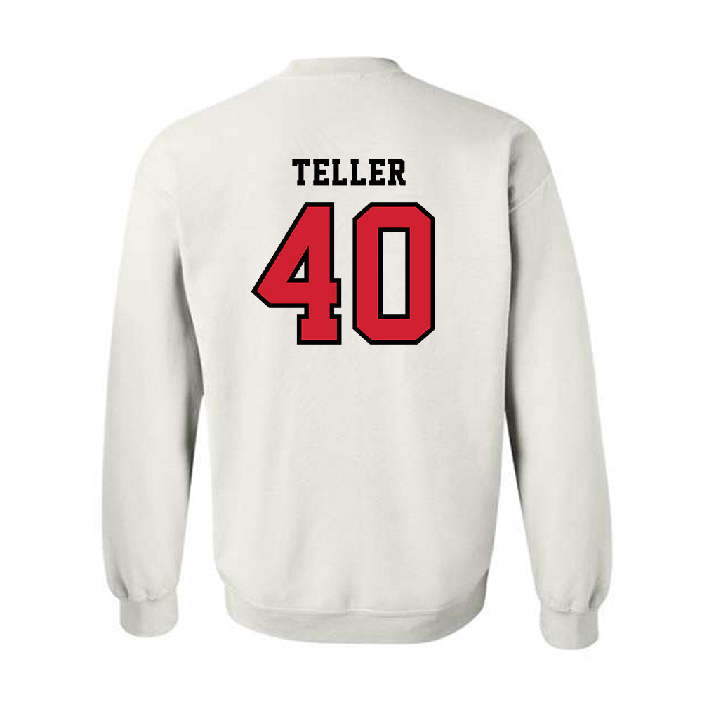 Marist - NCAA Football : Jack Teller - Classic Shersey Crewneck Sweatshirt-1