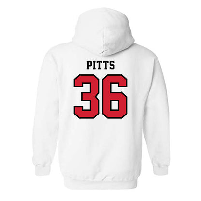 Marist - NCAA Football : Corey Pitts - Classic Shersey Hooded Sweatshirt-1