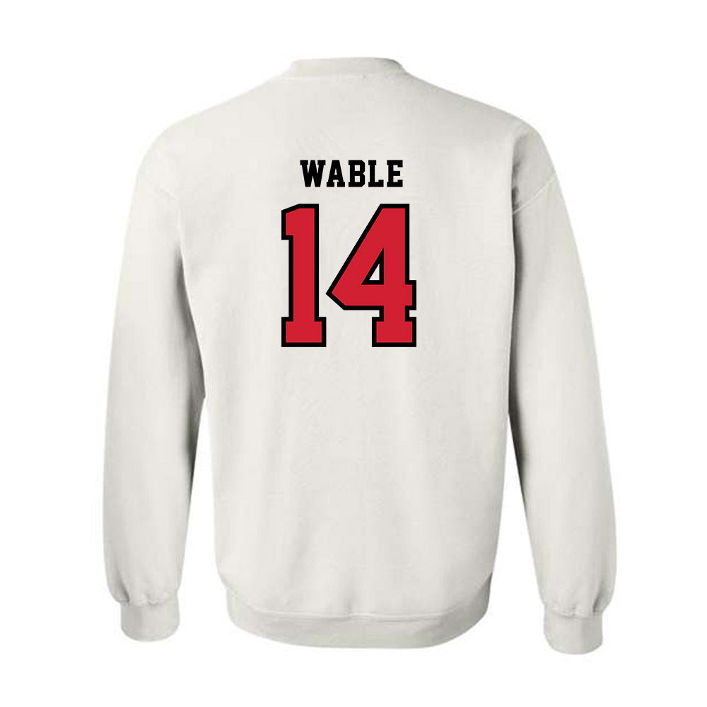 Marist - NCAA Men's Lacrosse : Jack Wable - Classic Shersey Crewneck Sweatshirt-1