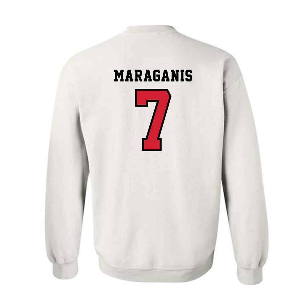 Marist - NCAA Men's Lacrosse : Charles Maraganis - Classic Shersey Crewneck Sweatshirt-1
