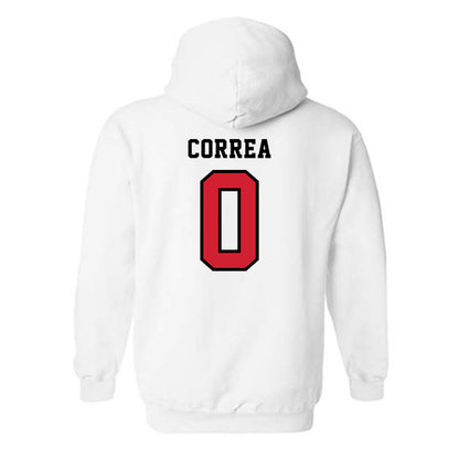 Marist - NCAA Football : Santino Correa - Classic Shersey Hooded Sweatshirt-1