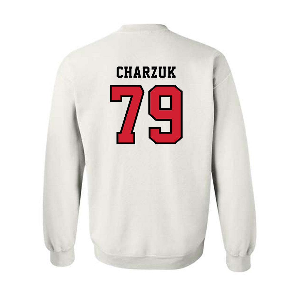 Marist - NCAA Football : Dixon Charzuk - Classic Shersey Crewneck Sweatshirt-1