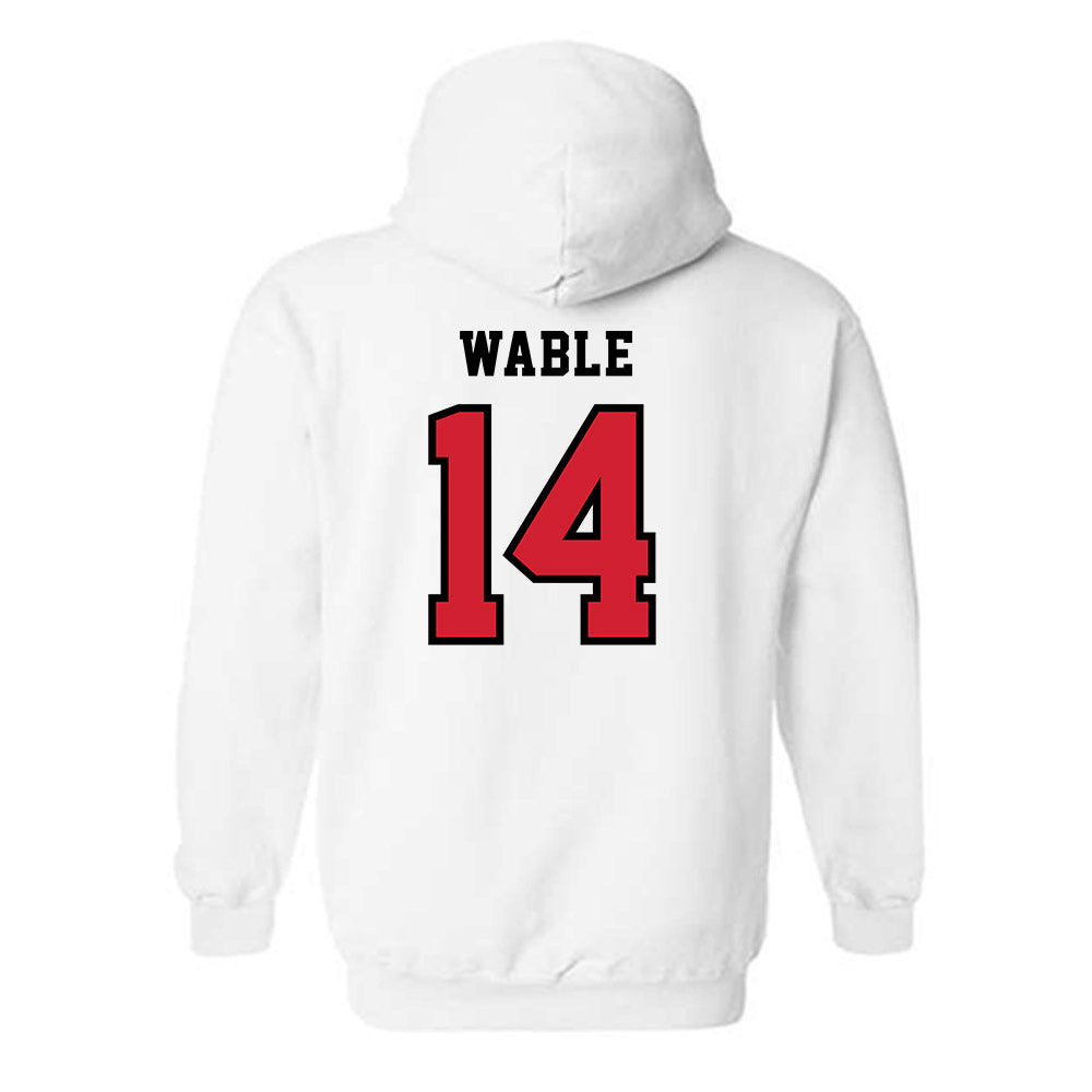 Marist - NCAA Men's Lacrosse : Jack Wable - Classic Shersey Hooded Sweatshirt-1