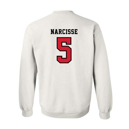 Marist - NCAA Football : Lamont Narcisse - Classic Shersey Crewneck Sweatshirt-1